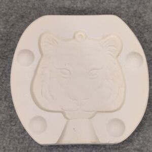 BAMA 145 Tiger Face Silicone‎ Mold for Resin Clay Soap Candle Making